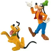 BULLYLAND Goofy & Pluto Geschenk Set
