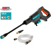 Gardena AquaClean 24/18V P4A, Kompakt, Akku, 5 m, Schwarz, Blau, Orange, 250 l/h, 24 bar