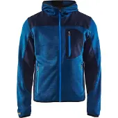 Blakläder Strickjacke mit Softshell 4930 - L / Blau