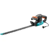 Gardena Elektro-Heckenschere EasyCut 500/55, 55 cm, Einzelne Klinge, 1,8 cm, Schwarz, Türkis, 97 dB, AC