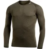 Woolpower - Lite Crewneck - Merinounterwäsche Gr XXL oliv/braun