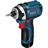 Bosch Akku-Drehschlagschrauber GDR 12V-105, 2 x Akku GBA 12V 2.0Ah in L-BOXX
