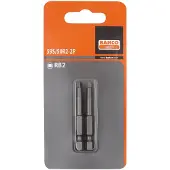 Bahco Standardbit 1/4´´ Für Robertson-schrauben 50 Mm 2 Einheiten