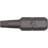 Bahco 1/4" Standard-Bit für Nr.1-Robertson-Schrauben 25 mm – 5 Stk/Kunststoffbox