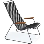 Houe Lounge Chair Click blau, Designer Henrik Pedersen, 63x95.5x90 cm