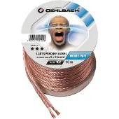 OEHLBACH SP-25 Lautsprecherkabel 10m Transparent