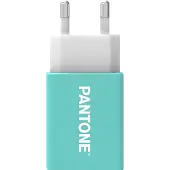 Pantone Ladegerät mit USB-A-Port 10 Watt Hellblau Ladegerät