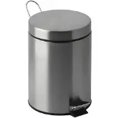 EKO Tritt-Mülleimer 5 Liter - Edelstahl