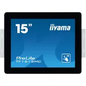 Iiyama TF1515MC-B2, 38,1 cm (15"), 1024 x 768 Pixel, XGA, LED, 8 ms, Schwarz