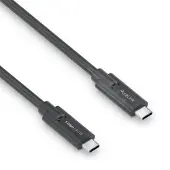 PureLink USB-C Kabel iSerie, USB-C auf USB-C, 3.1, Gen 1, 5Gbps, schwarz, 2,0 m