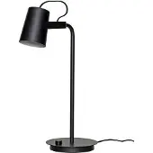 Hubsch Tischleuchte Ardent, schwarz, Eisen, E14, Höhe 54 cm