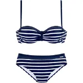 LASCANA Bügel-Bandeau-Bikini mit Trägervarianten