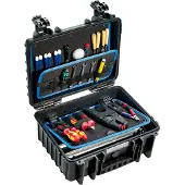 B&W Cases 117.16/L, Schwarz, Polypropylen (PP), Staubresistent, Wasserdicht, 355,6 mm, 152,4 mm, 279,4 mm