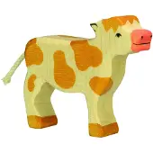 Sonstige Verlage Kalb, stehend, braun