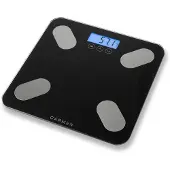 Carmen Personenwaage Körperanalyse schwarz digital 180 kg