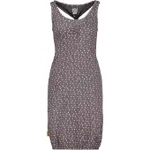 Alife & Kickin Sommerkleid , Damen, Gr. S, Normalgrößen, grau (charcoal), 65% Baumwolle, 35% Polyester, Rundhals, Kleider Sommerkleid