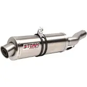 Storm Oval Schalldämpfer CBR900RR 02-04 B/O 4-1 VA