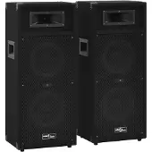 vidaXL Professionelle HiFi-/Bühnen-Lautsprecher Passiv 2 Stk. 1000 W