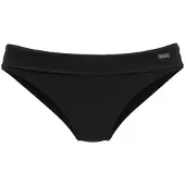 Bench Bikini-Hose . "Perfect", Damen, Gr. 40, N-Gr, schwarz, Microfaser, Polyamid, unifarben, Badehosen Bikini-Hose, Mit breitem Umschlagbund