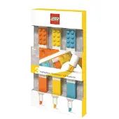 Joy toy Lego Textmarker 3er-pack Steine Marker