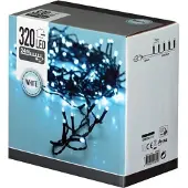 SELF IMPORT AGENCIES Weihnachtsbaumleuchten 320 LED, außen, Farbe weiß - Home Styling Collection