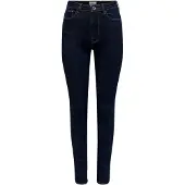 ONLY Iconic Hochtaillierte Jeans Blau 26 / 30 Frau Blau 26