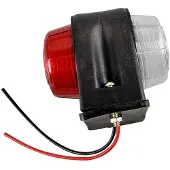Proplus Begrenzungsleuchte 67x78x87mm 12/24V rot weiß Positionsleuchte Umrissleuchte
