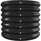 vidaXL Hochbeet Verzinkter Stahl 332x40x36 cm Anthrazit