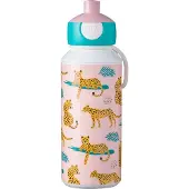 Mepal Trinkflasche "Trinkflasche Campus 400 ml", rosa (leopard), 400ml, Trinkflaschen, Trinkflasche