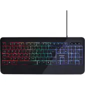 Gembird KB-UML-03, Volle Größe (100%), Kabelgebunden, USB, QWERTY, LED, Schwarz