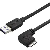 StarTech.com .com USB3AU2MRS, 2 m, USB A, Micro-USB B, USB 3.2 Gen 1 (3.1 Gen 1), 5 Gbit/s, Schwarz