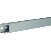 Hager Verdrahtungskanal aus PVC BA6 30x40 mm steingrau, Kabelkanal, Grau, PVC, V0, 47 mm, 2000 mm
