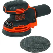 Black & Decker BDCROS18N-XJ, Schwingschleifer, Schwarz, Orange, 12000 RPM, 1,3 mm, 82,5 dB, 71,5 dB
