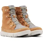 Sorel Explorer II Joan WP wasserdichte Winterstiefel für Damen, Beige (Tawny Buf