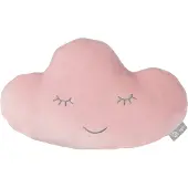 Roba Babykissen "Lil Cuties, Wolke", Kinder, Gr. 1 Stk., bunt (mauve, rosa, bestickt), Polyester, bestickt, Dekokissen_Sitzkissen_Kissenhüllen Babykissen