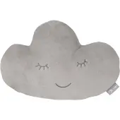 Roba Babykissen "Lil Cuties, Wolke", Kinder, Gr. 1 Stk., grau (silbergrau, bestickt), Polyester, bestickt, Dekokissen_Sitzkissen_Kissenhüllen Babykissen