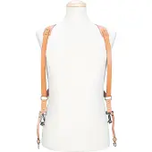 Bronkey Doppel-Kameragurt Berlin #703 Leder Small Tanned