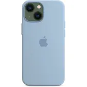Apple Silikon Case mit MagSafe (iPhone 13 mini) Dunstblau