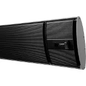 Eurom Outdoor Heatpanel 2400 RC Infrarot-Wärmewellensystem, Stand-/Wandgerät, 2400 Watt, Badezimmernutzung