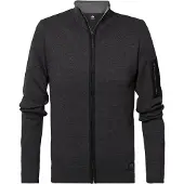 Petrol Industries M-3020-kwc254 Vollreißverschluss Pullover Grau 2XL Herren Grau 2XL