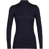 Icebreaker - Women's 260 Tech L/S Turtleneck - Merinounterwäsche Gr XL blau