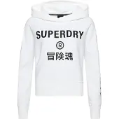 Superdry Code Core Sport Crop Box Kapuzenpullover
