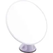 Uniq Kosmetikspiegel mit Saugnapf und 10x Vergrößerung 14cm