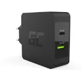 Green Cell 45W USB-C PD Ladegerät mit USB-C Kabel und zusätzlichem USB-Anschluss Netzteil für Apple MacBook 12, ASUS ZenBook 3 / Flip S, HP Spectre 13 / x360 13 / Envy x2 und andere