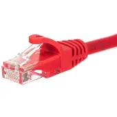 NETRACK BZPAT5UR, 5 m, Cat5e, U/UTP (UTP), RJ-45, RJ-45, Rot