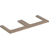 Geberit 505345005 ONE WT-Platte, Aus re/li, für AWT