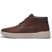 Timberland Schnürboots "SENECA BAY - MID LACE SNEAKER", Herren, Gr. 41,5, braun, Leder, Schuhe Schnürboots, Winterstiefel, Schnürstiefel, Winterschuhe