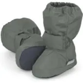 Sterntaler Winterschuhe mit Klettverschluss und Kordelstopper, oliv, 18
