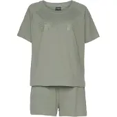 Kangaroos Shorty Set, 2 mit Slogan-Frontdruck