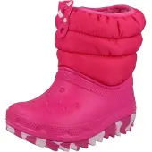 Crocs Classic Neo Puff Boot Toddler 207683-6X0, Schneestiefel, für Mädchen, Rosa, Größe: 23/24